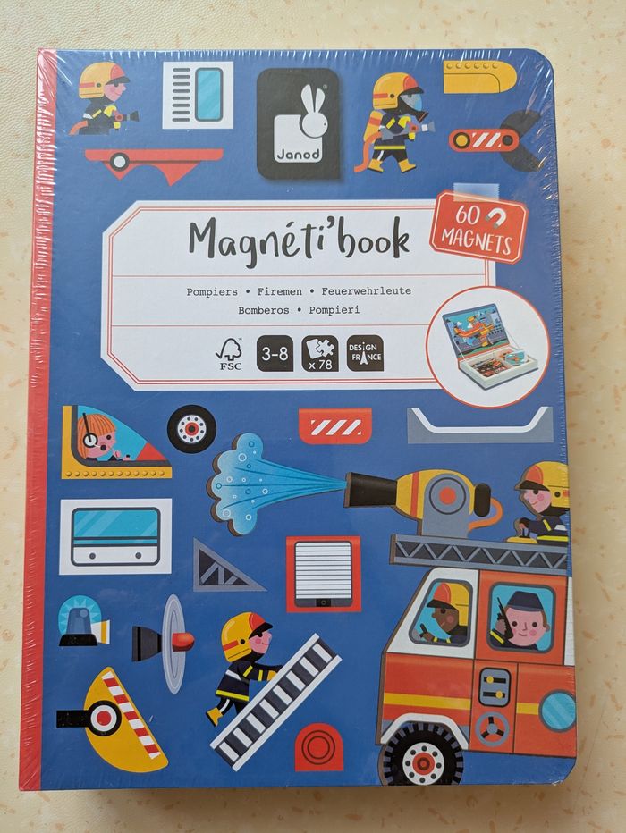 Magnéti'book collection Pompiers