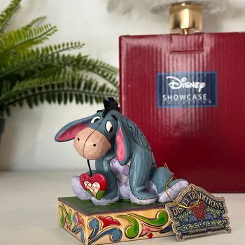 Figurine Disney Traditions Bourriquet avec cœur - Enesco Jim Shore - Collection