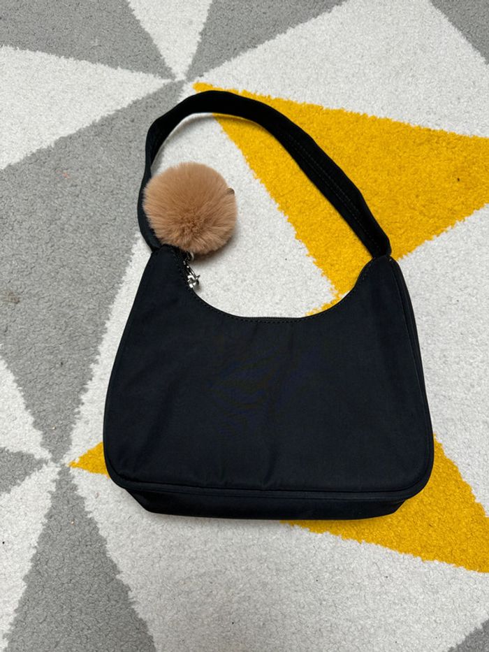 Petit sac à mains en toile vintage - photo numéro 2