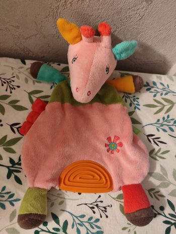 Doudou girafe babysun