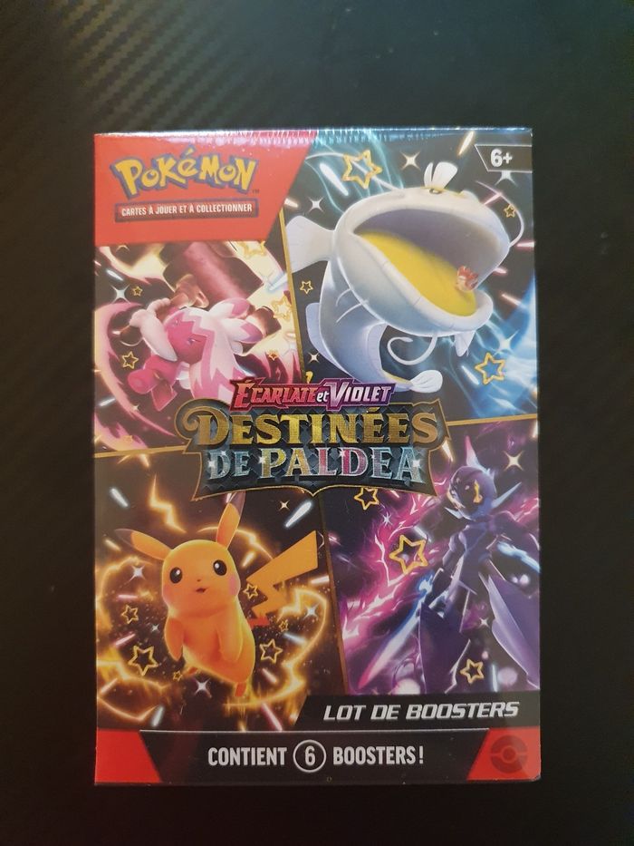 Bundle pokemon destinées de paldea fr