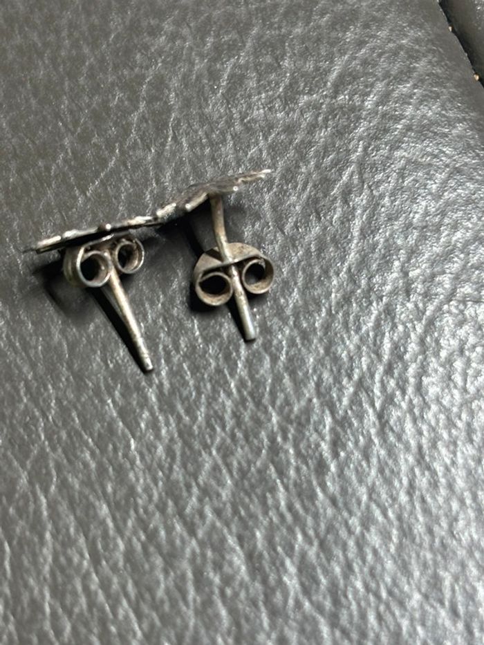 Paire de Boucles d’oreilles en argent - photo numéro 4