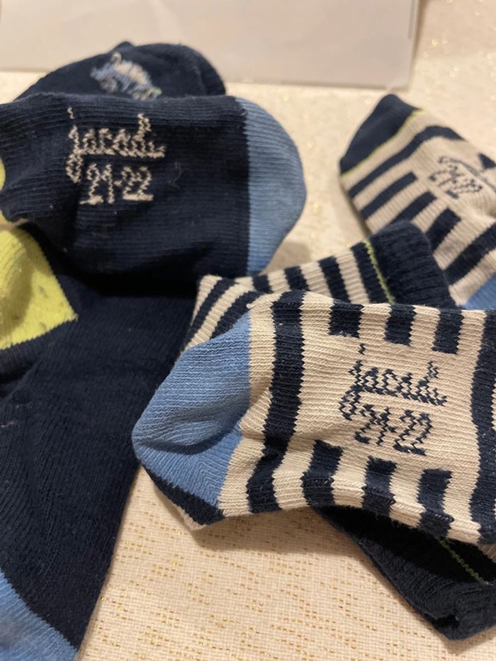 Lot 2 paires de chaussettes Jacadi 21-22 - photo numéro 2