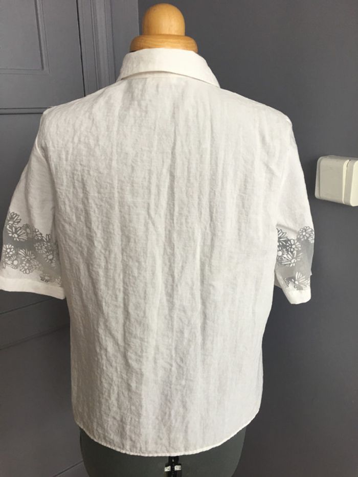 Blouse estivale romantique boxy - photo numéro 3