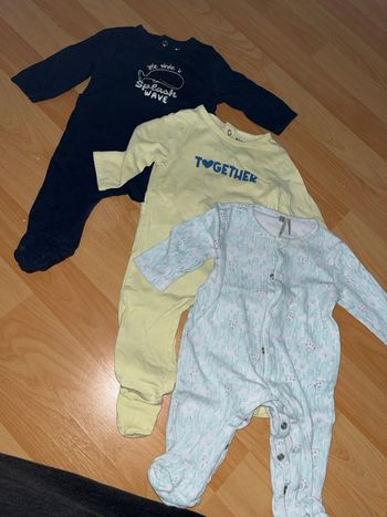 Lot pyjama bébé 3 mois