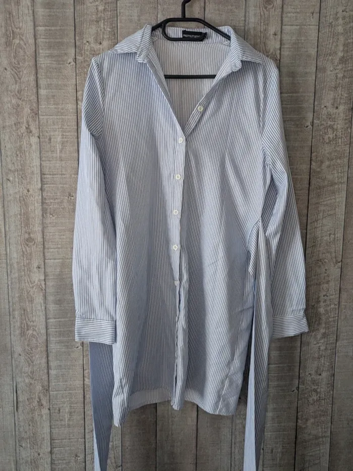Chemise ou robe chemise Pretty little thing 36 - photo numéro 4