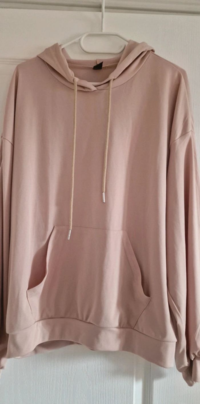 Sweat shirt kangourou nude - photo numéro 3