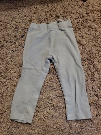 Legging fille bleu clair kiabi 5 ans