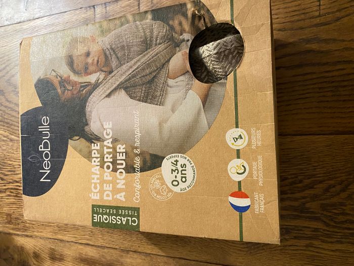 Echarpe de portage tissée Néobulle - photo numéro 4