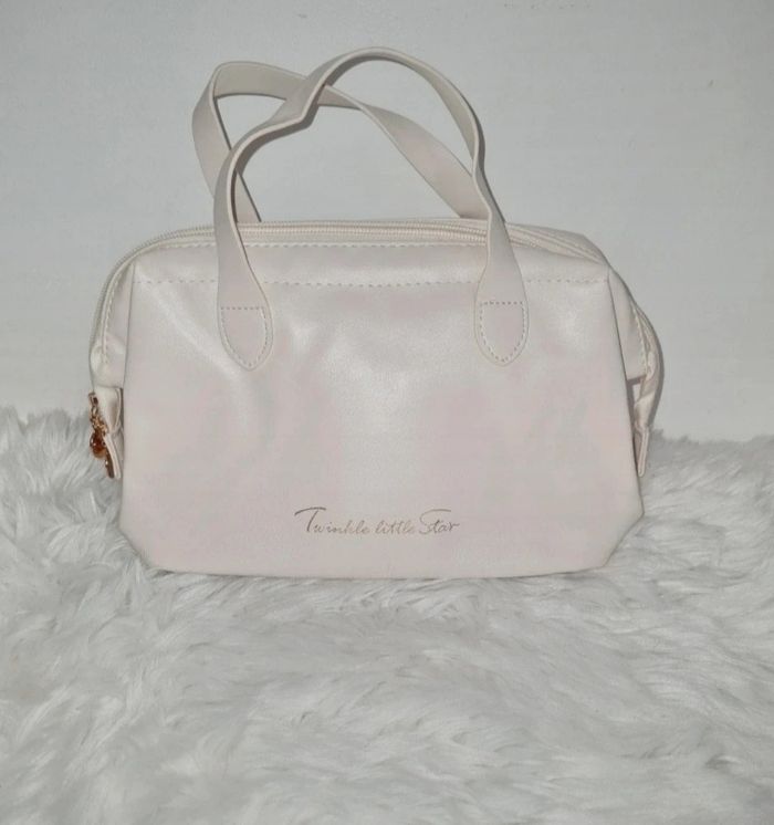 Trousse maquillage beige - photo numéro 3