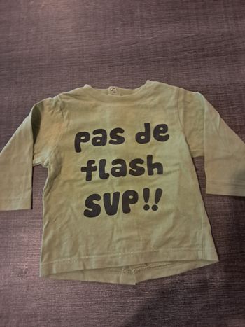 Tee shirt 6 mois