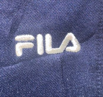 🔵 Jogging FILA bleu marine – Taille M – Style streetwear / vintage 🇯🇵