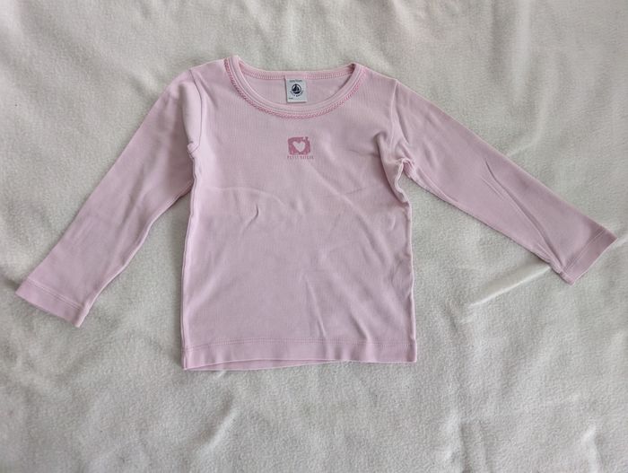 Sous-pull ML rose - 3A - Petit Bateau