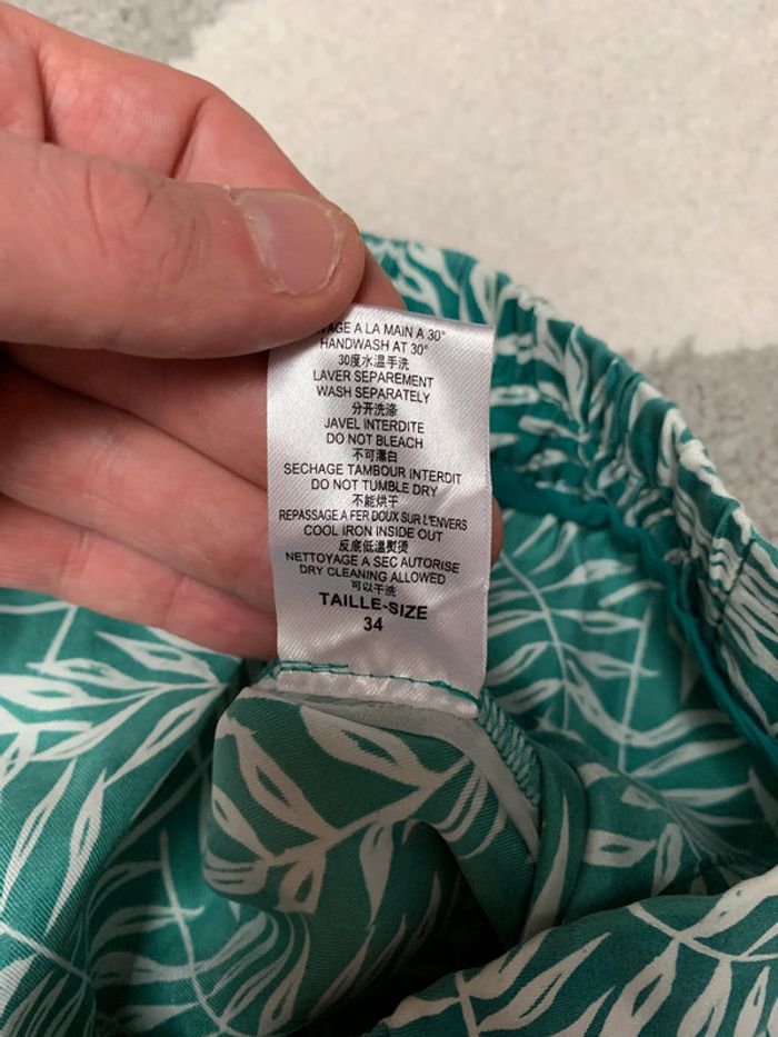 Pantalon en soie Zapa Taille 34 - photo numéro 4