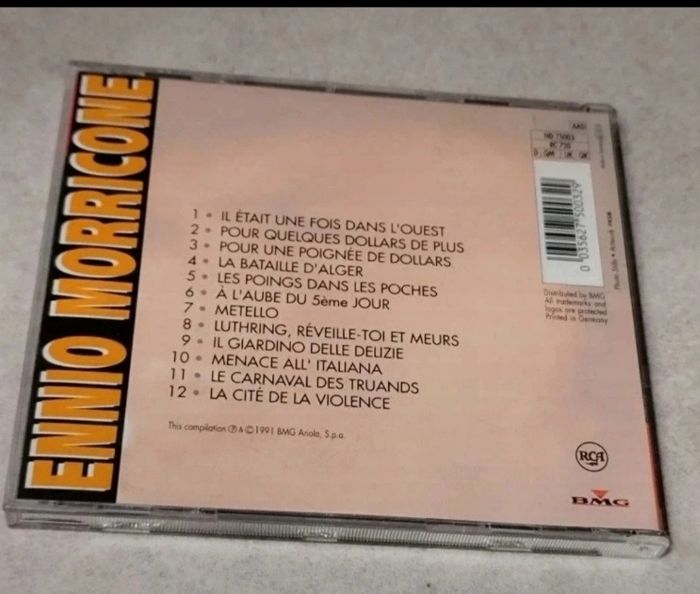 CD Ennio Morricone - photo numéro 4