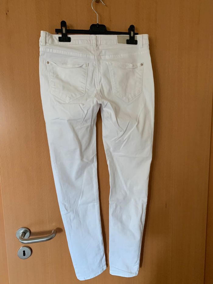 Jeans Pimkie blanc taille 38 - photo numéro 4