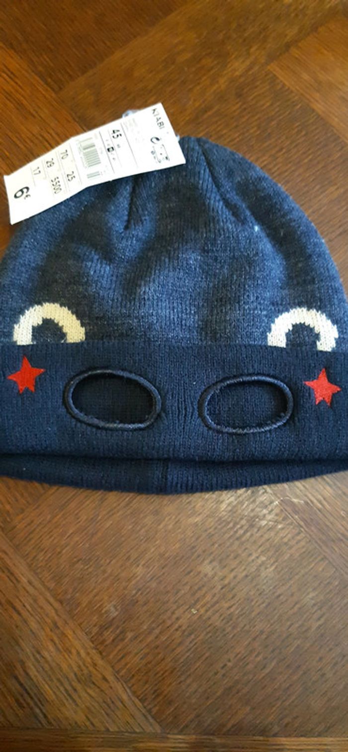 Bonnet masque neuf tour de tete 45 cm
