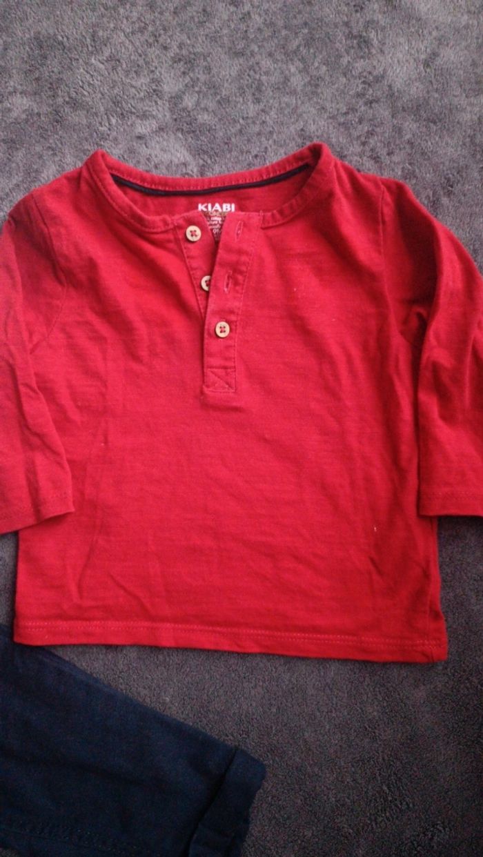 Lot 10 tenues assorties + 7 salopettes - photo numéro 6