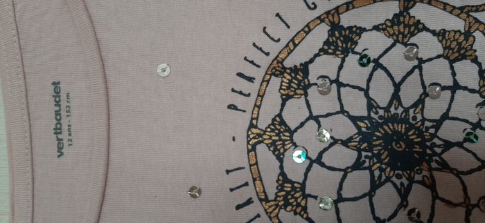 T-shirt fille 12 ans - photo numéro 5