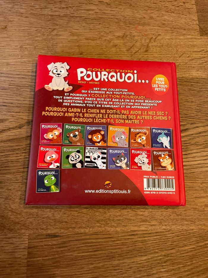 Livre Collection Pourquoi Gabin Le chien - photo numéro 3