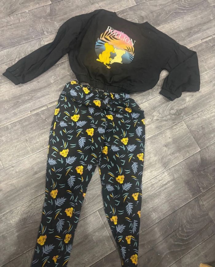 Ensemble pyjama femme disney le roi lion taille L