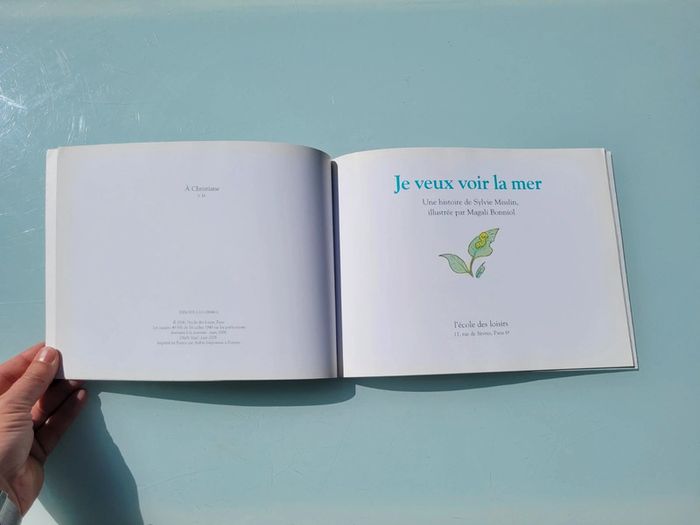Livre l'école des loisirs couverture souple, Je veux voir la mer, 3/6 ans (31) - photo numéro 2