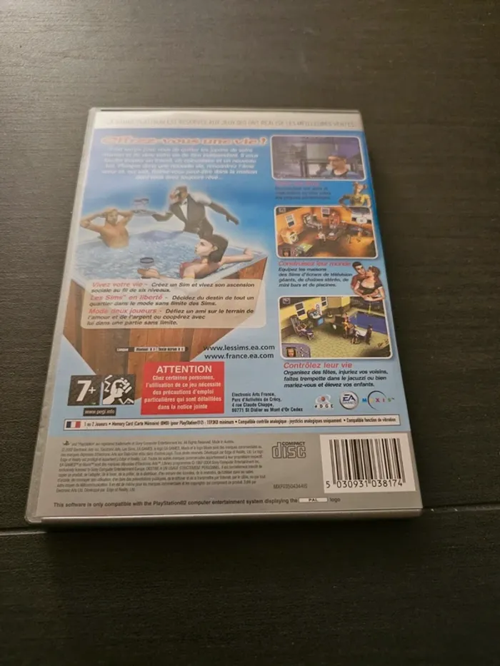 Jeu Les Sim's pour PlayStation 2 - photo numéro 3