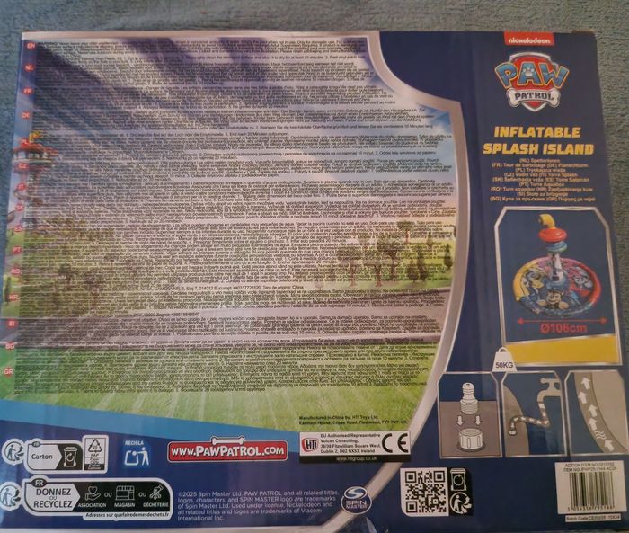 Île gonflable paw patrol - photo numéro 2