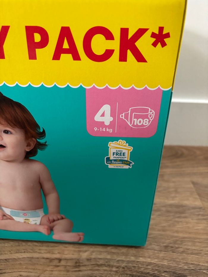 108 couches Pampers baby dry - photo numéro 2
