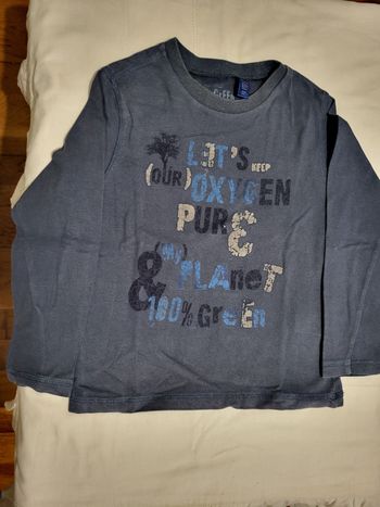 1 tee-shirt manche longue garçon 5 ans 