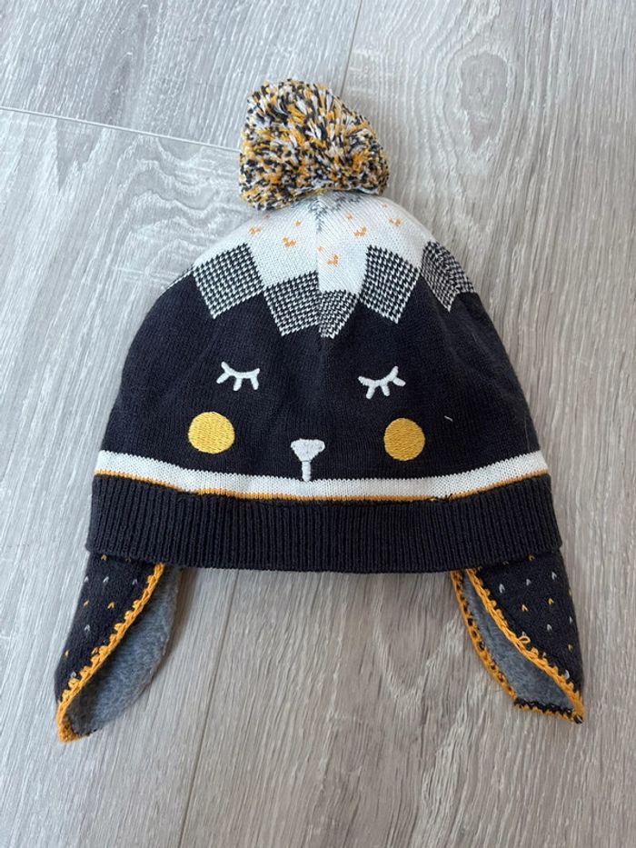 Bonnet hiver bebe fille absorba