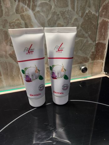 Dentifrice neuf fitline lot de 2  dental + 
