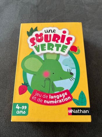 Jeu Nathan une souris verte 4 ans