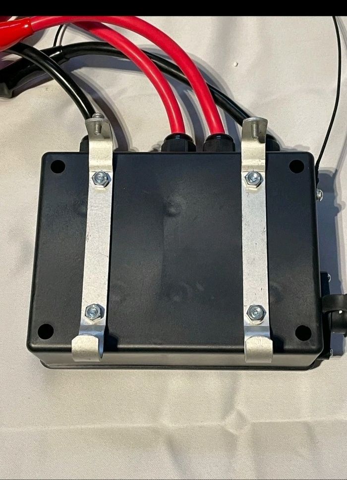 Rouleau de guidage à 4 voies, câble et télécommande radio avec protection anti-éclaboussures - photo numéro 6