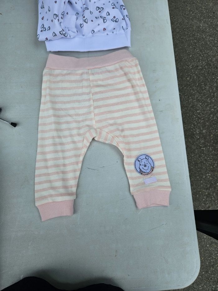 Lots de pantalons winnie l ourson rose - photo numéro 2