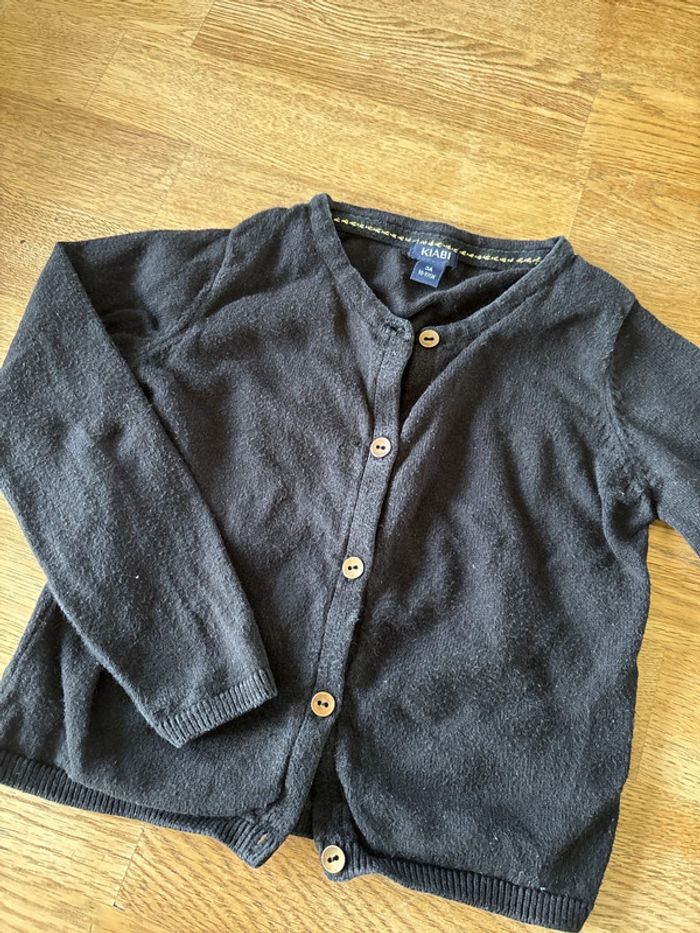 Gilet noir 3 ans kiabi - photo numéro 5