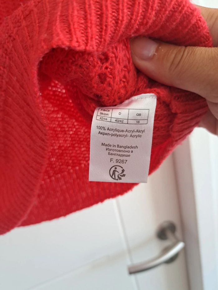Pull col V Blancheporte 42/44 - photo numéro 4