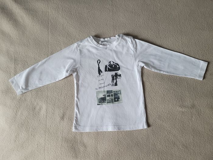 T-shirt manches longues 3 pommes 3 ans - photo numéro 2