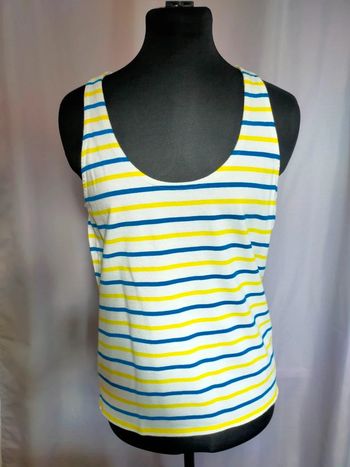 Débardeur marinière rayé – Petit Bateau – T. M