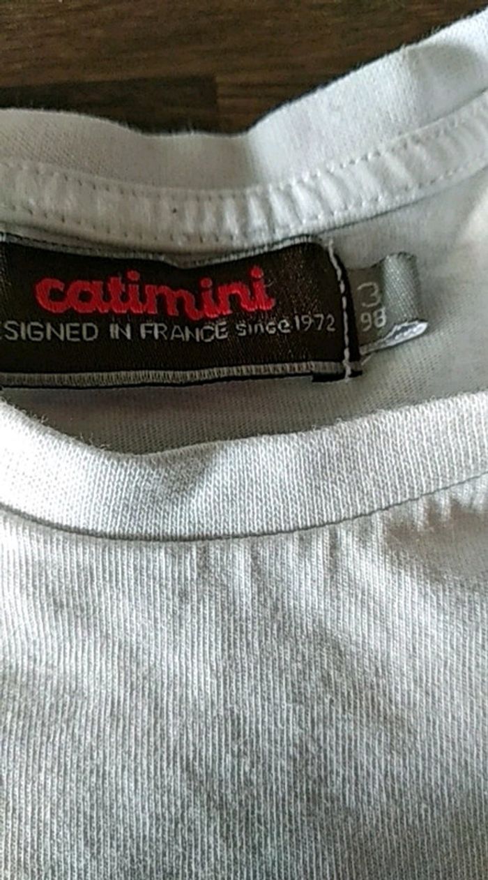 Tee shirt catimini 3 ans - photo numéro 3