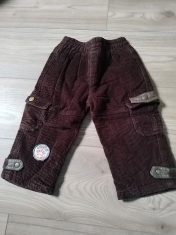 Pantalon velours