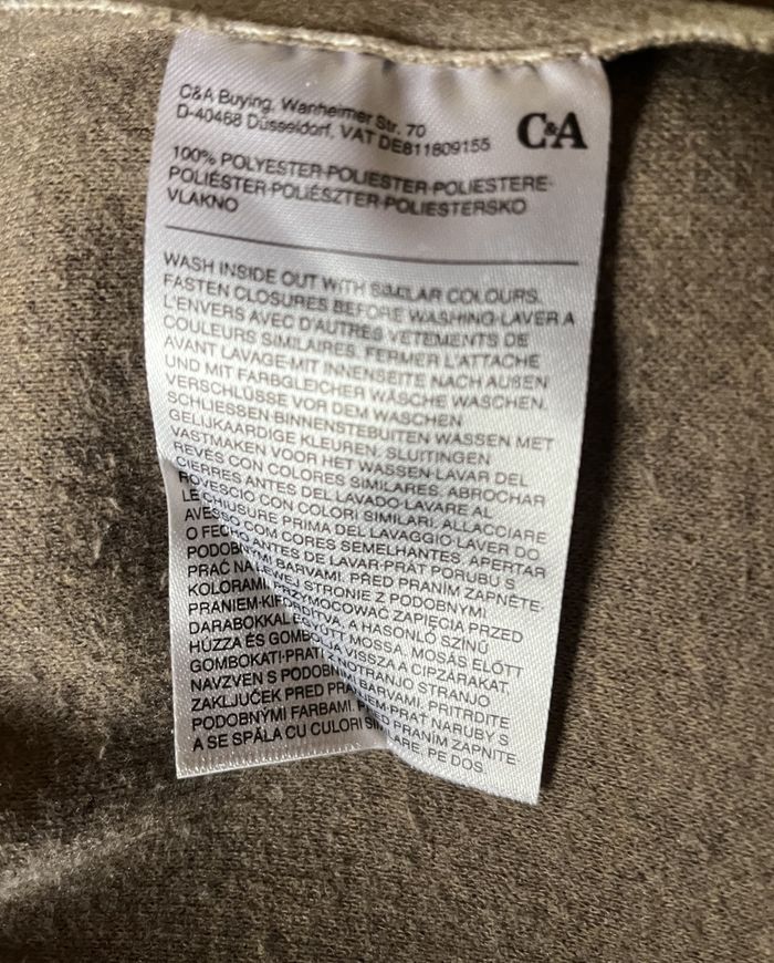 Veste manteau couleur sable C&A (S - 36) - photo numéro 5