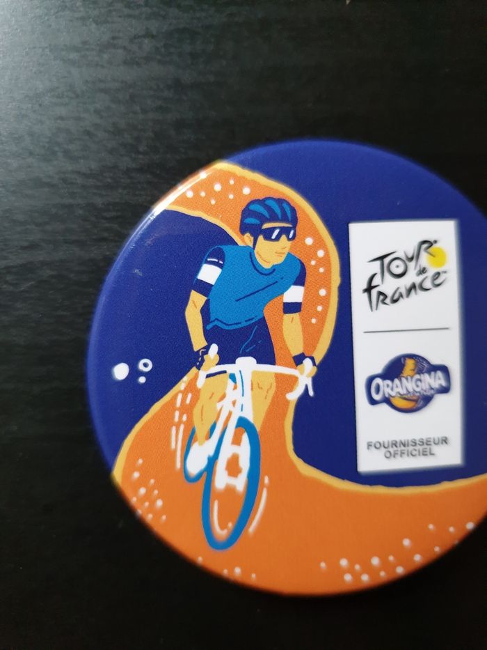 Décapsuleur magnétique Orangina Tour de France - photo numéro 3