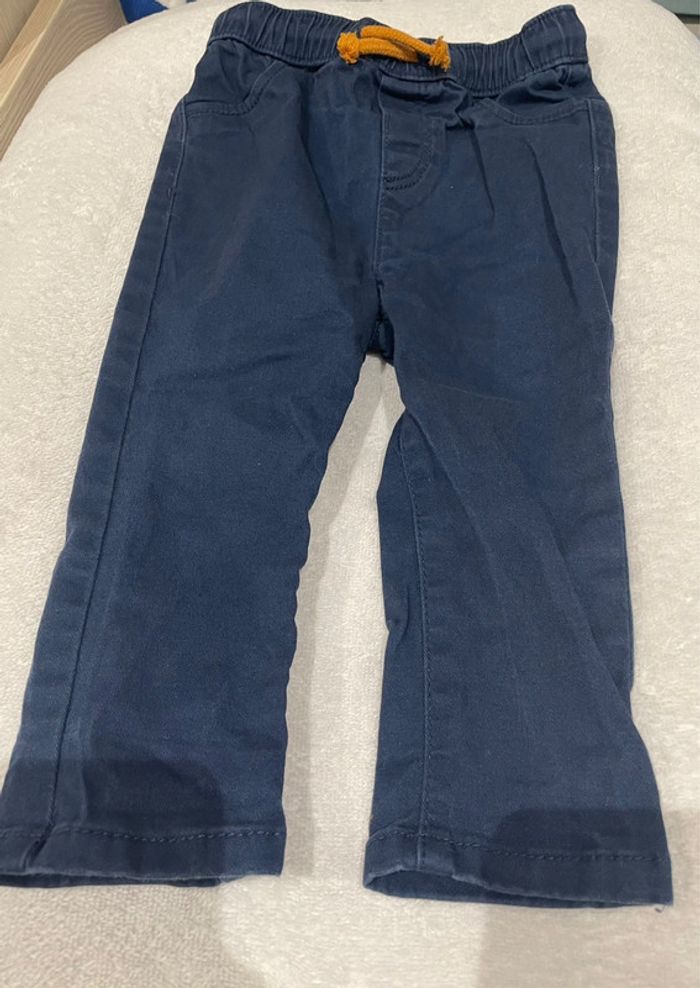 Pantalon avec cordon à la taille - 80 cm - photo numéro 6