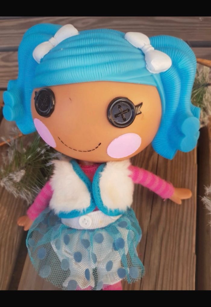 Poupée Lalaloopsy- première édition 2009 originale MGA - Fluff 'N' Stuff - 33 cm avec son ours polaire - photo numéro 4