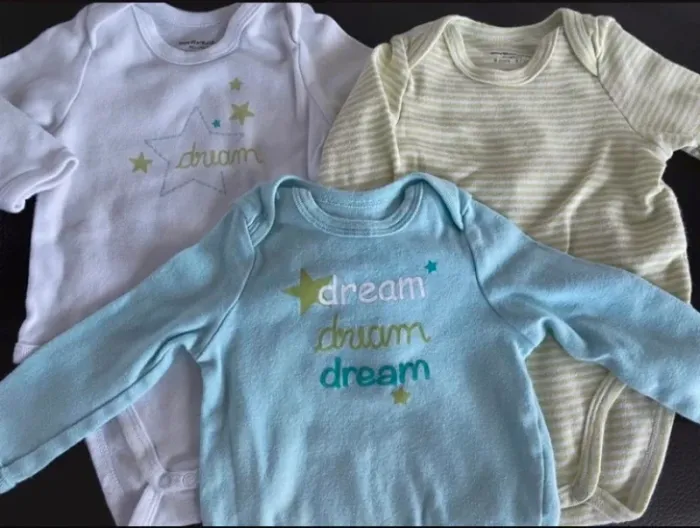 Lot de 3 bodies Vertbaudet 6 mois