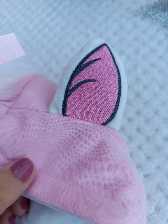 🔸 Peluche/ Sweat à capuche zippé Disney Marie 3 ans🔸 - photo numéro 5