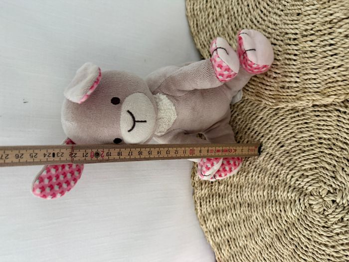 Lapin NATURE & DECOUVERTE doudou peluche câlin - photo numéro 7