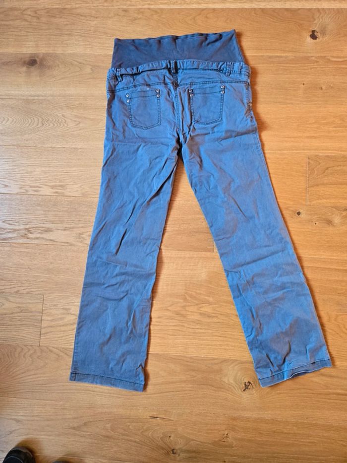 Pantalon grossesse gris taille 42 - photo numéro 3