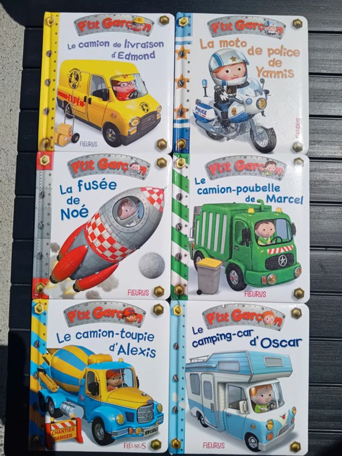 Lot de 5 livres P'tit Garçon tbe + 1 offert